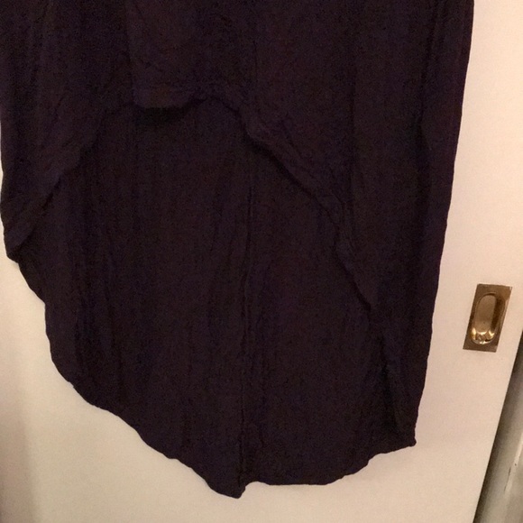 Dark purple high low maxi dress - Picture 3 of 3